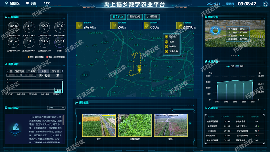 農業物聯網系統：運用智慧農業推動鄉村振興